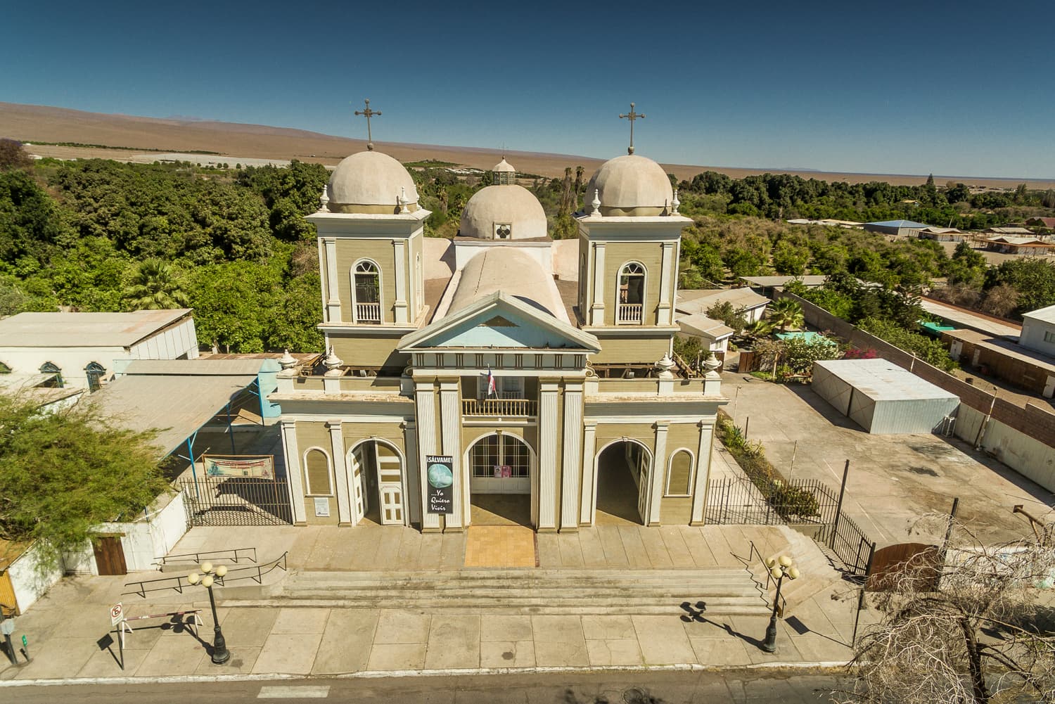 The church of San Andrés in Pica